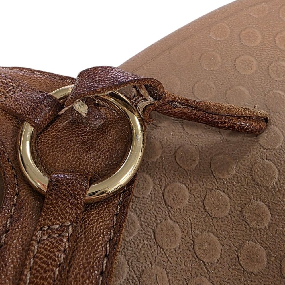 Vionic Womens Leather Thong Sandals, Brown, Slip On - Picture 3 of 6